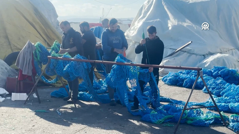 Marmara Denizi'ndeki bolluk balıkçıları Tekirdağ açıklarına çekti