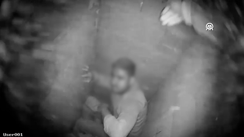 Havalandırma boşluğunda nefes kesen kurtarma operasyonu