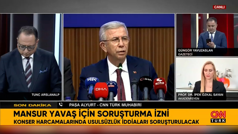 Mansur Yavaş ve özel kalem müdürü hakkında soruşturma izni