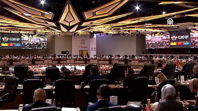 Cumhurbaşkanı Erdoğan Güney Afrika'daki G20 Zirvesi'nde konuştu