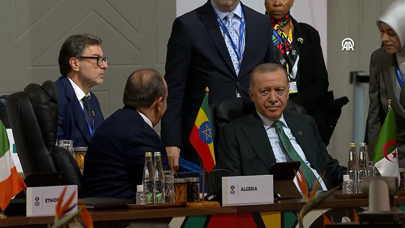 Cumhurbaşkanı Erdoğan, Johannesburg'da düzenlenen G20 Liderler Zirvesi’ne katıldı