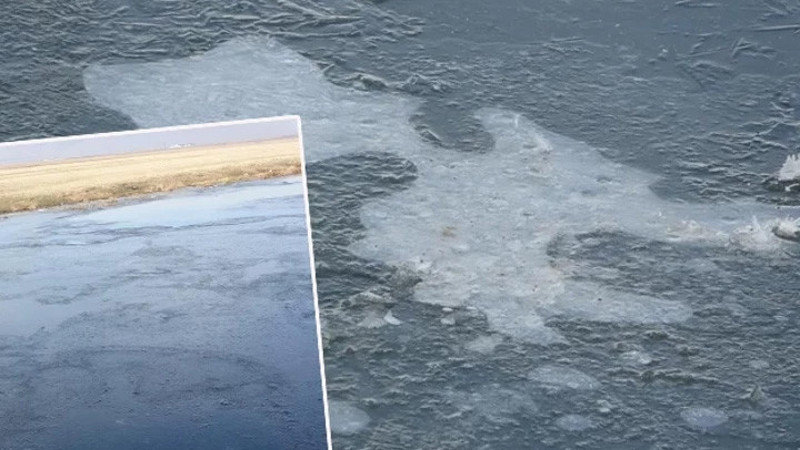 Kent adeta dondu: Sıfırın altında 7 dereceye kadar düştü