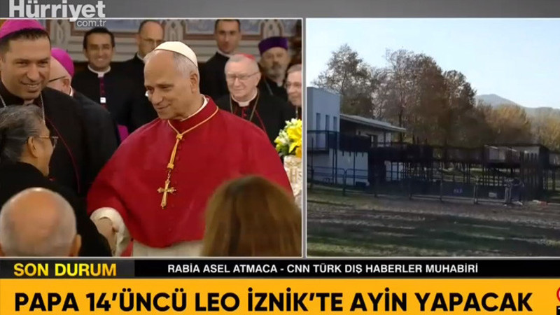 Papa İznik'e gidecek