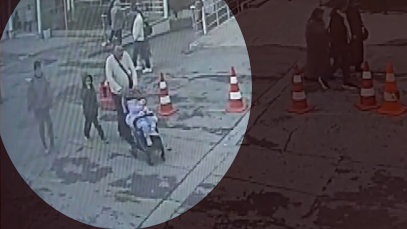 Böcek ailesinin hastaneden çıkışı ve taksiye bindiği görüntüler ortaya çıktı