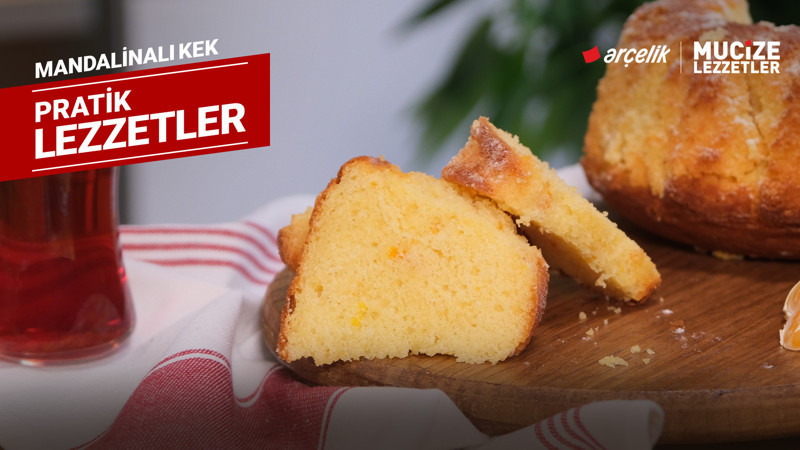 Mandalinalı kek tarifi