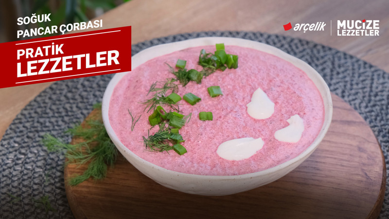 Soğuk pancar çorbası tarifi