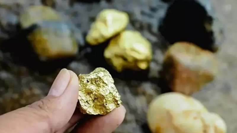 Arama faaliyetlerinde şu ana kadar 927 bin ons altın bulundu