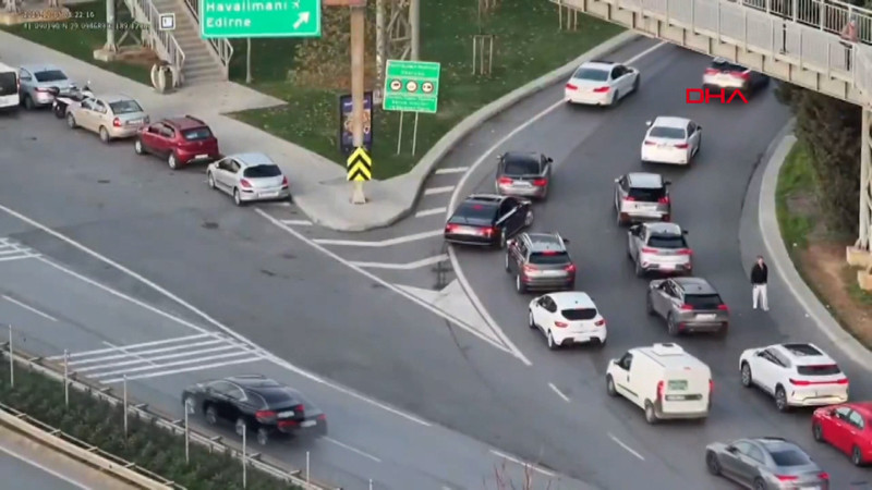 Beykoz'da dron destekli trafik denetimi: 32 sürücüye 69 bin lira ceza