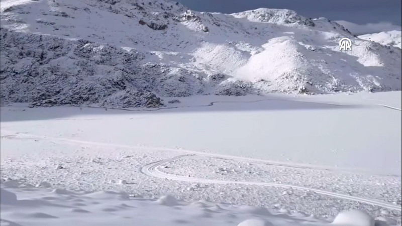 Antalya’ya kar yağışı etkili oldu