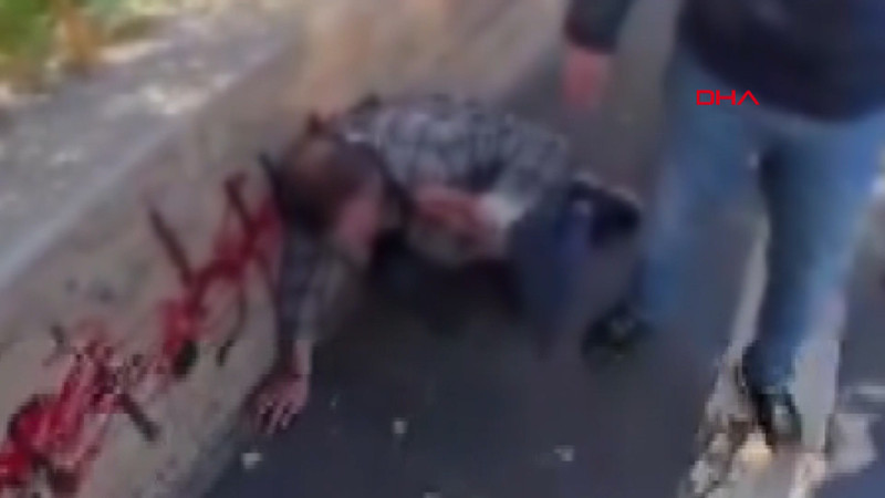 Yengesine mesaj atıp buluşmaya çağıran kişiyi dövüp tabancayla bacağından vurdu