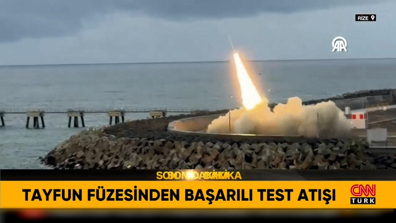 Tayfun f&#252;zesinden başarılı test