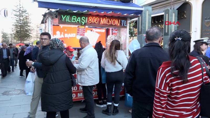 Milli Piyango’nun rekor ikramiyesine Antalya’da yoğun ilgi