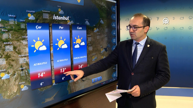 Yurt genelinde bu hafta az bulutlu ve açık bir hava bekleniyor