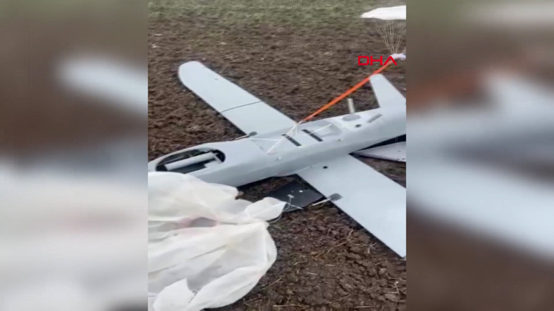 Balıkesir'de insansız hava aracı düştü