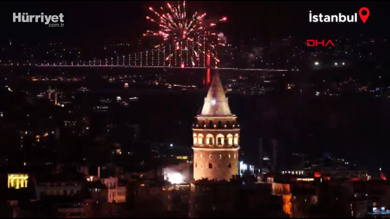 Türkiye'nin dört bir yanında yeni yıl coşkusu