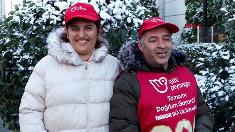 Milli Piyango yılbaşı çekilişinde 266 milyon liranın isabet ettiği bileti satan gezici bayi konuştu