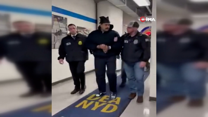 Maduro ABD'de gözaltında