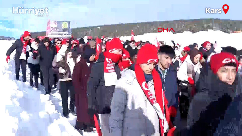 Sarıkamış şehitleri Allahuekber Dağları'nda anıldı