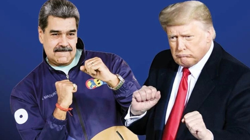 Maduro’nun başını Trump dansı yaktı