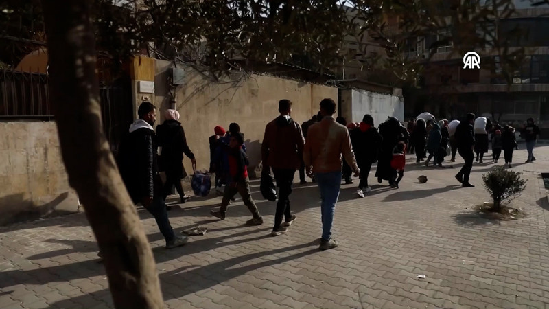 Suriye'nin Şeyh Maksud ve Eşrefiye mahallelerinde silah ve patlama sesleri!