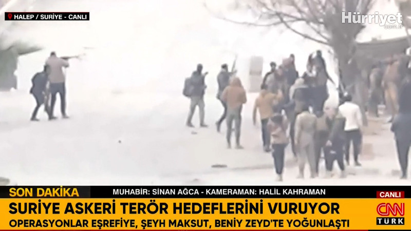 Suriye askeri terör hedeflerini vuruyor