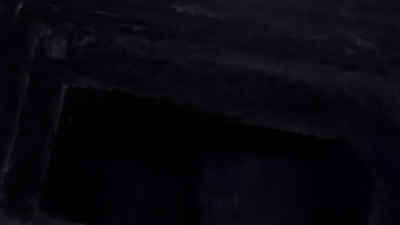 Terör örgütü YPG'nin Halep'teki tünelini CNN Türk görüntüledi