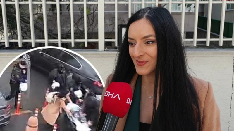 Fırtınada bebeğiyle yürürken polislerin siper olduğu anne: Hayatım boyunca minnet duyacağım