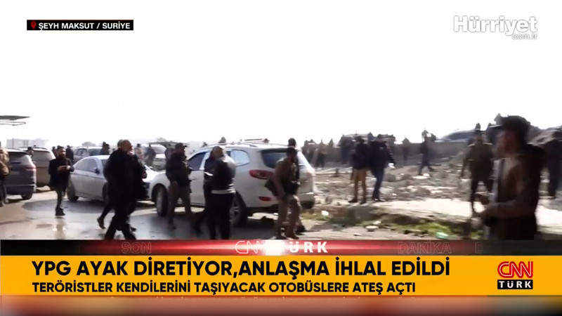 YPG unsurları tahliyeyi reddetti