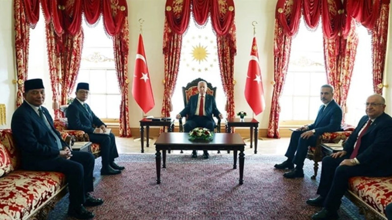 Cumhurbaşkanı Erdoğan, Endonezyalı bakanları kabul etti