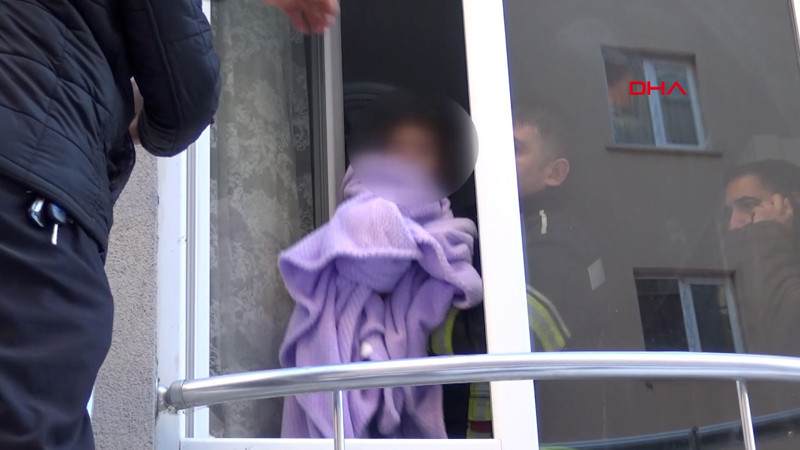 Evden ‘bebek ağlama sesi’ geldi, herkes seferber oldu!