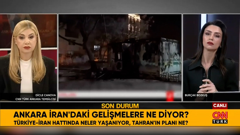 Ankara İran'daki gelişmelere ne diyor? Dicle Canova, CNN TÜRK'te anlattı