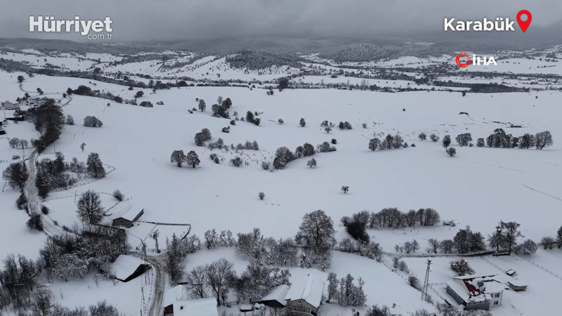 Karabük’te kapalı 123 köy yolu ulaşıma açıldı