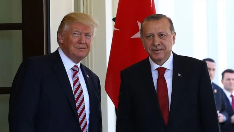 Cumhurbaşkanı Erdoğan, ABD Başkanı Trump ile görüştü