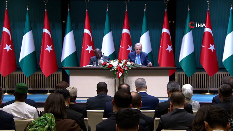Cumhurbaşkanı Erdoğan: Nijerya ile ticaret hacmi hedefimiz 5 milyar dolar