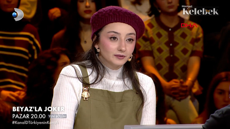 Köpeği 'Boncuk' ile çektiği videolarla tanınan Fatma, 'Beyaz'la Joker'e konuk oldu