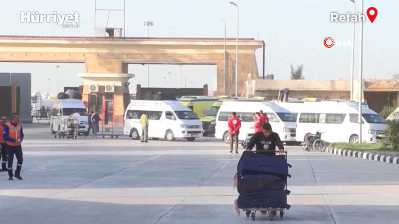 Refah Sınır Kapısı açıldı