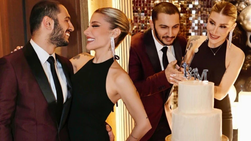 İrem Derici sevgilisi Melih Kunukcu ile nişanlandı