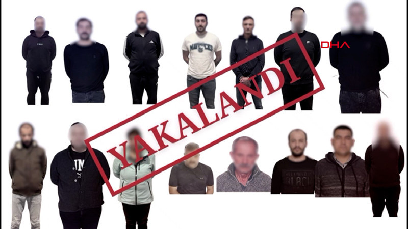 Kırmızı bültenle ve ulusal seviyede aranan 15 suçlu Türkiye’ye getirildi