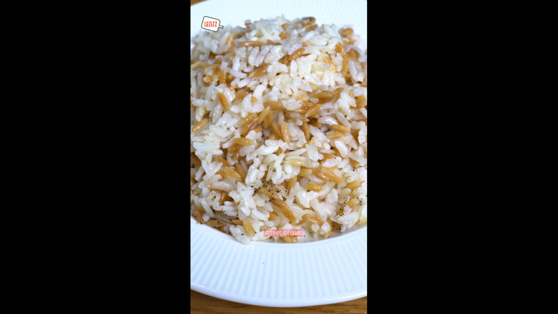 Şehriyeli pirinç pilavı tarifi