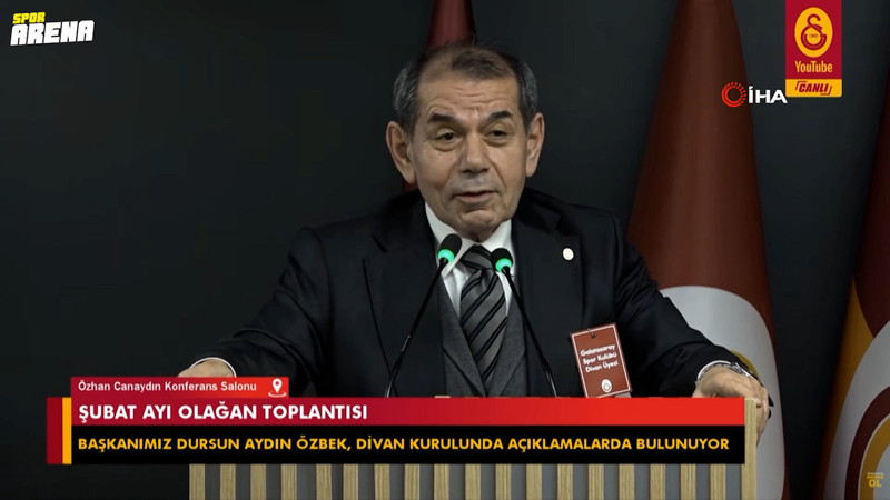 Dursun Özbek'ten İbrahim Hacıosmanoğlu iddialarına sert tepki: 'Zırcahil insanlar! Başkanları karıştırdı herhalde'