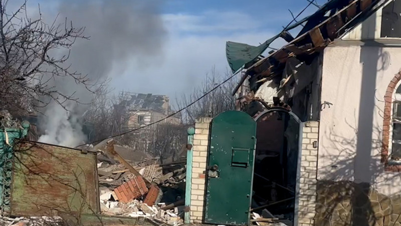 Rusya, Ukrayna’nın Sloviansk kentini vurdu