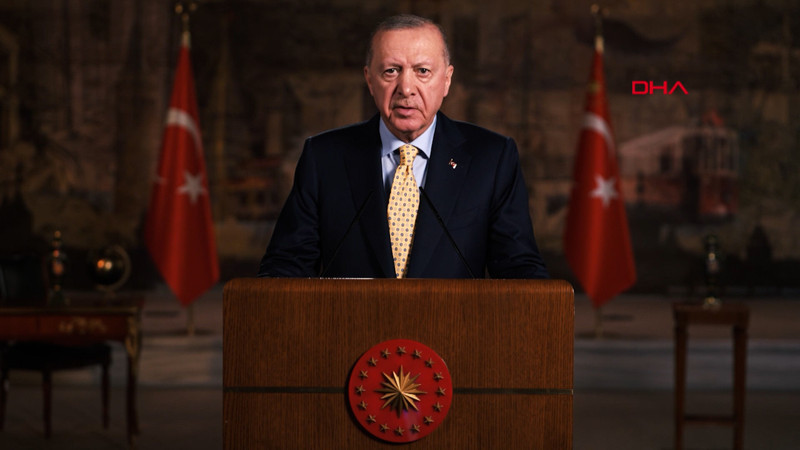Cumhurbaşkanı Erdoğan: Küresel ticaret hattını tahkim ettik