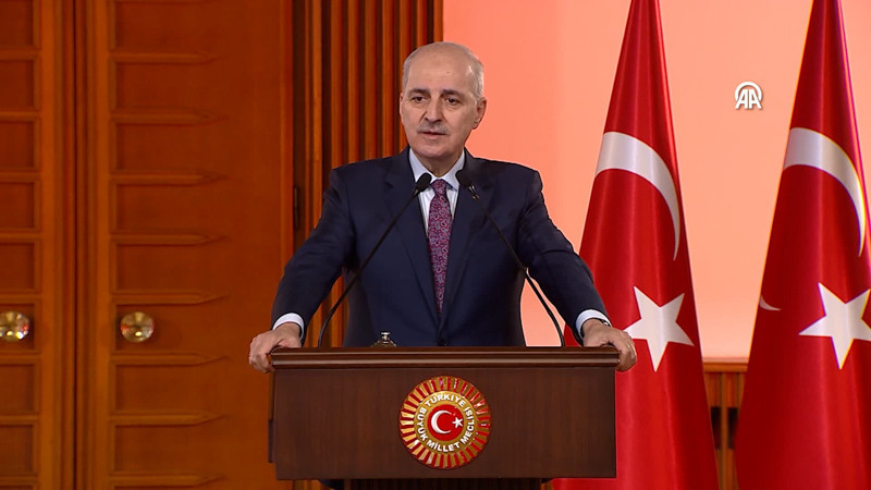 TBMM Başkanı Kurtulmuş: Anayasa'ya aykırı bir teşebbüs olarak kayıtlara düşmüştür