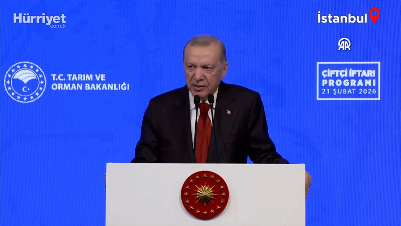 Cumhurbaşkanı Erdoğan'dan iftar progrmında açıklamalar