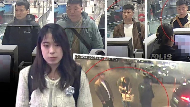 Çinli iş insanı cinayetinde şüphelilerin havalimanındaki görüntüleri ortaya çıktı