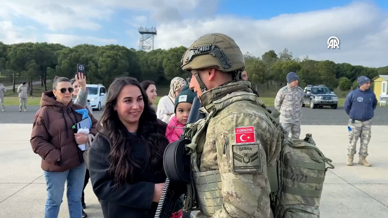 Almanya'daki Steadfast Dart 2026 Tatbikatı'ndan dönen askerler için Tekirdağ'da tören yapıldı