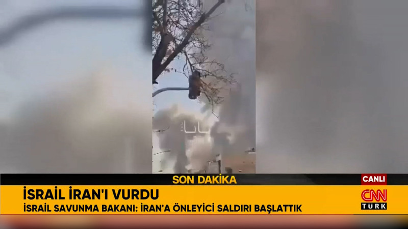 İsrail Tahran'ı vurdu