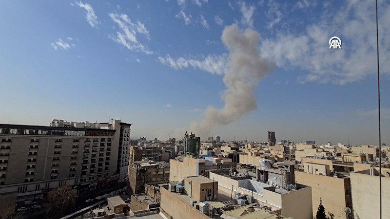 İran'ın başkenti Tahran'da yeni patlamalar meydana geldi