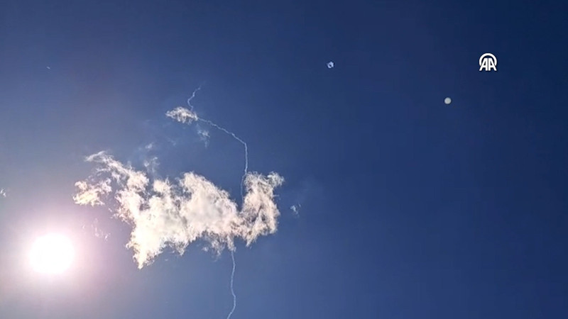 İran'dan İsrail'e misilleme saldırısı: Hayfa kentinden görüntüler