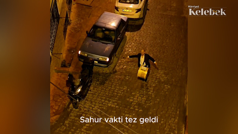 Eşref Rüya ramazan davulcularına ilham verdi